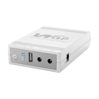Джерело безперебійного живлення Mini UPS WGP UPS103C 16000mAh 5V/12V/12V, Li-ion 4*4Ah, для роутера та оптичного терміналу