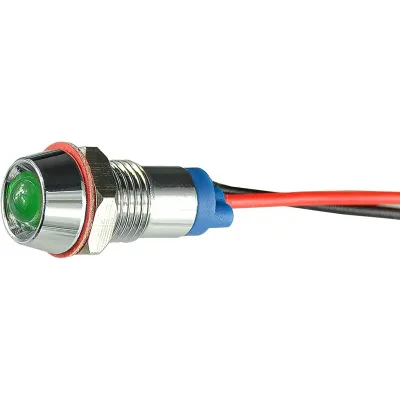 Сигнальна арматура АСКО-УКРЕМ AС22C-8 зелена 220V AC (A0140030216)
