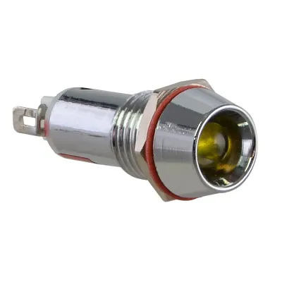 Сигнальна арматура АСКО-УКРЕМ AD22C-10 жовта 220V AC (A0140030122)