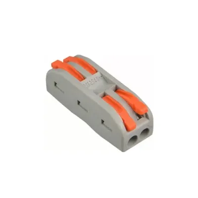 Клема швидкого монтажу 2x2х4 мм² прохідна PCT-2-2 ACKO-УКРЕМ (A0130010109)