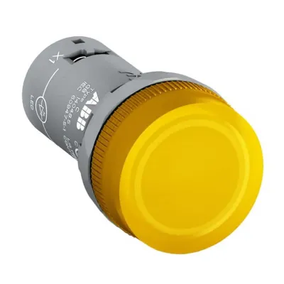 Індикаторна лампа CL2-523G 230V AC жовта ABB (1SFA619403R5233)
