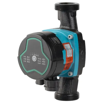 Насос циркуляційний енергозберігаючий 5-25Вт Hmax 4м Qmax 47л/хв Ø1½