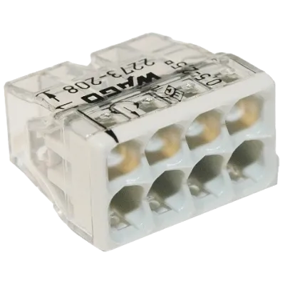 Wago COMPACT 2273-208 8 -дротова 0.5-2.5мм2 Клема