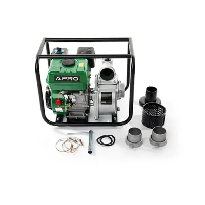 Мотопомпа WP-60 6.5к.с. 60 м³/год 30м бензинова 4-х тактн. APRO