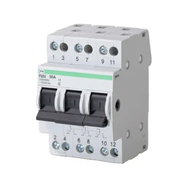 Перемикач навантаження 3p 50А 1-0-2 FSD2 Промфактор (FSD23050)