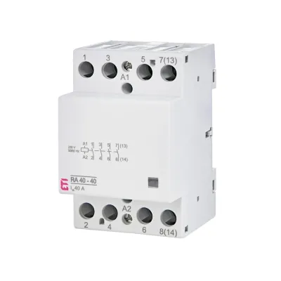 Контактор модульный ETI 4p 40А 230В AC RA 40-40 (2464095)