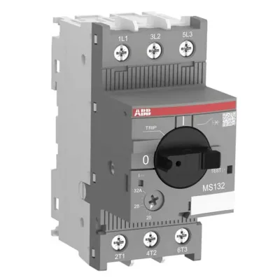 Автомат захисту двигуна ABB MS132-25 (20А-25A) (1SAM350000R1014)