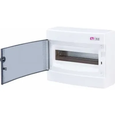 Бокс пластиковий ETI ECT 12PT на 12 модулів зовн. IP40 прозора дверка (1101001 )