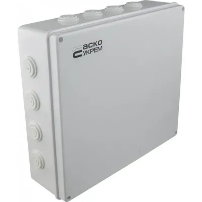 Коробка розподільча АСКО-УКРЕМ 400х350х120 біла IP65 (A0150170026)
