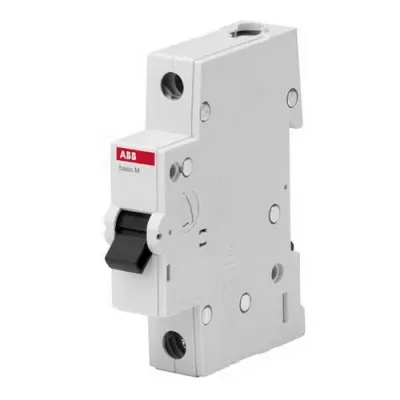 Автоматичний вимикач ABB basic M 1P C40 (2CDS641041R0404)