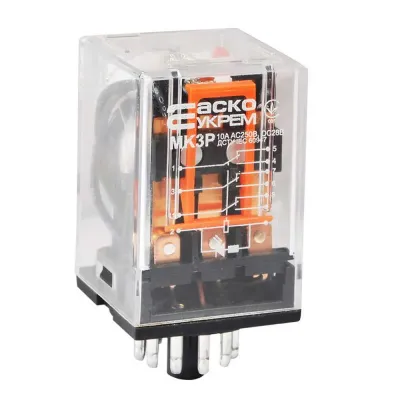 Реле електромеханічне АСКО-УКРЕМ МK3P AC110V (A0090010017)