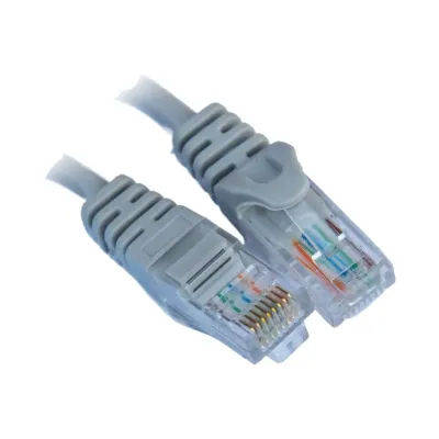 Патч-корд Gear СAT5E UTP 24 AWG 1м, сірий