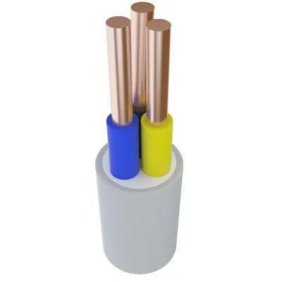 Кабель ВВГ 3x2,5 знг (NYM-J) ЗЗКМ бухта 100 м