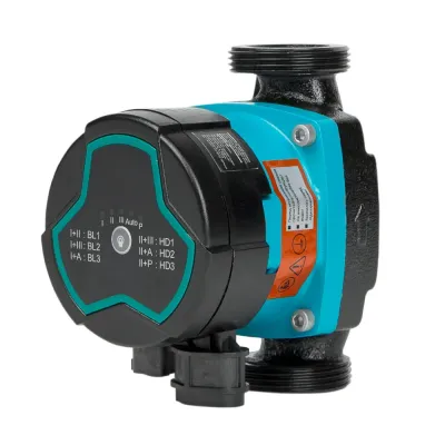 Насос циркуляційний енергозберігаючий 5-25Вт Hmax 4м Qmax 47л/хв Ø1½
