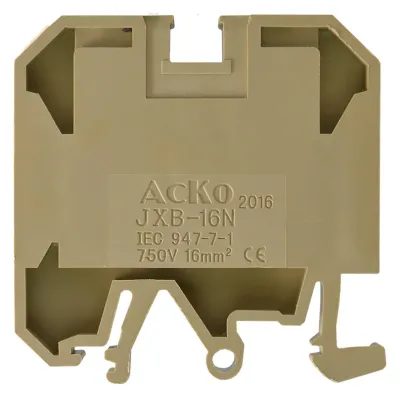 Клемник JXB АСКО-УКРЕМ 16/35 жовтий (A0130010019)