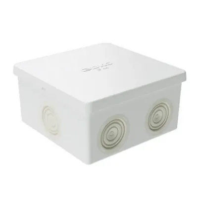 Коробка розподільча ДКС 84х84х45 сіра IP44 (53700)