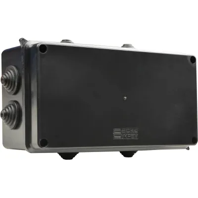 Розподільча АСКО-УКРЕМ коробка серії UAtmo Jet Black 200*100*70 (уп. 8шт) (A0150170038)
