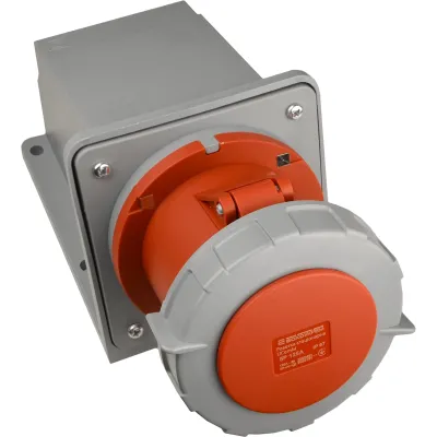Розетка стаціонарна серії UСombi АСКО-УКРЕМ 5P 125A IP 67