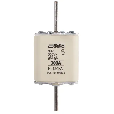 Запобіжник NH2 300A gG АСКО-УКРЕМ (A0050010043)