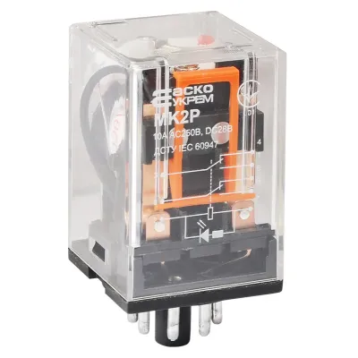Реле АСКО-УКРЕМ МK2P (AC 220 V) (A0090010001)