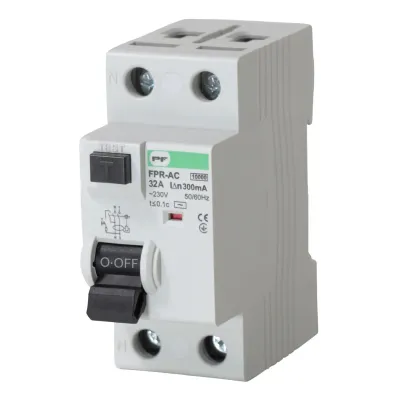 Реле захисного відключення FPR-AC 32А/0,3A 2P АС Промфактор (FPR2032300AC)