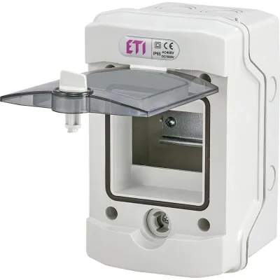 Бокс пластиковий ETI ETI ECH-4Gu (4 модулі зовнішнє виконання IP65) (1101048)
