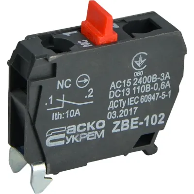 Контакт до постів керування XAL-D ZBE-102 N/C (A0140010183)