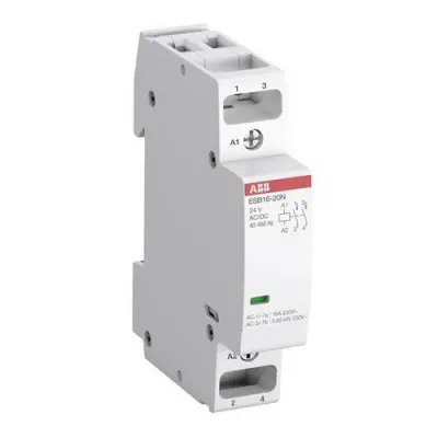 Контактор модульний ABB 2p 16А 230В AC/DC ESB16-20N-06 (1SBE111111R0620)
