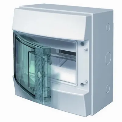 Бокс пластиковий ABB Mistral на 8 модулів зовнішній IP65 (1SLM006501A1201)