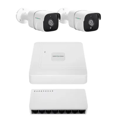 Комплект відеоспостереження на 2 камери GV-IP-K-W97/2 4MP