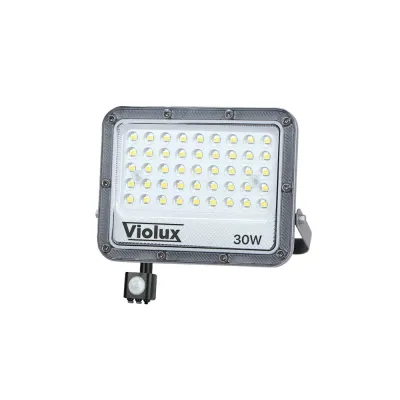 Прожектор LED Violux CARBON-S 30W 5000K 3600lm IP65 з датчиком (400222)