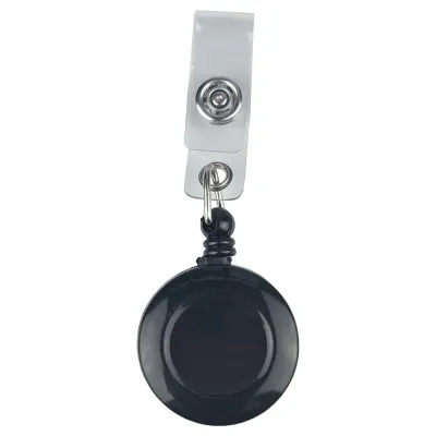 Брелок ретрактор SEVEN TBC-101 black
