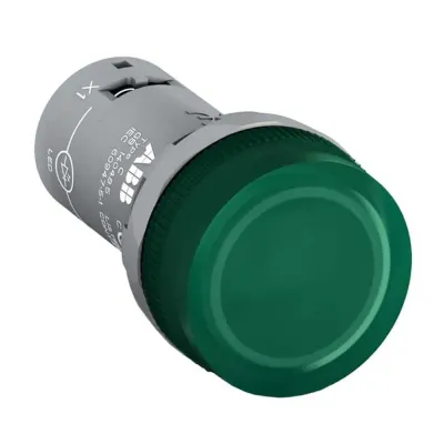 Індикаторна лампа CL2-523G 230V AC зелена ABB (1SFA619403R5232)