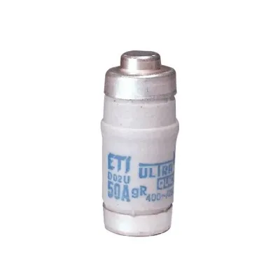 Запобіжник ETI D02UQ50A / 400V gR (50 kA) (4312004)