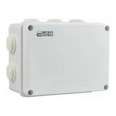 Коробка розподільча АСКО-УКРЕМ 150х110х70 біла IP65 (A0150170019)