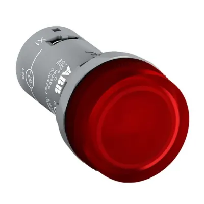 Індикаторна лампа CL2-523R 230V AC червона ABB (1SFA619403R5231)