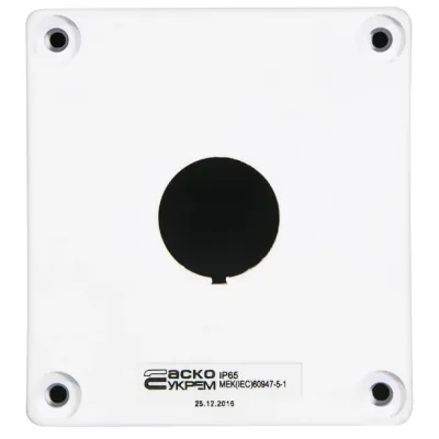 Корпус HJ9-1 (1-місний) білий (A0140020033)