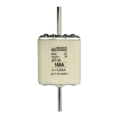 Запобіжник NH2 160A gG АСКО-УКРЕМ (A0050010034)