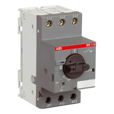 Автомат захисту двигуна ABB MS116-20 (16А-20A) (1SAM250000R1013)