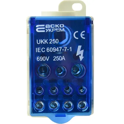 Колодка клемна розподільча JHUKK-250 (РБД-250) АСКО-УКРЕМ (A0130010103)