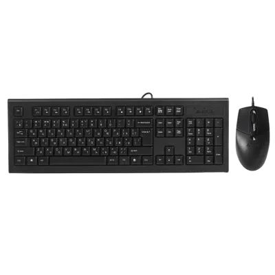 A4Tech KR-8572S Black Комплект клавіатура+мишка