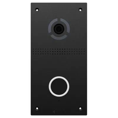 Bas-IP AV-05FD black IP панель виклику з безконтактною кнопкою виклику