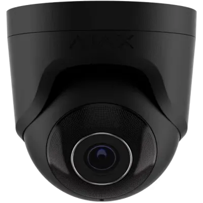 TurretCam (8EU) ASP black 8МП (2.8мм) IP відеокамера Ajax