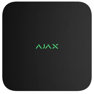 Ajax NVR DC (16ch) black Відеореєстратор