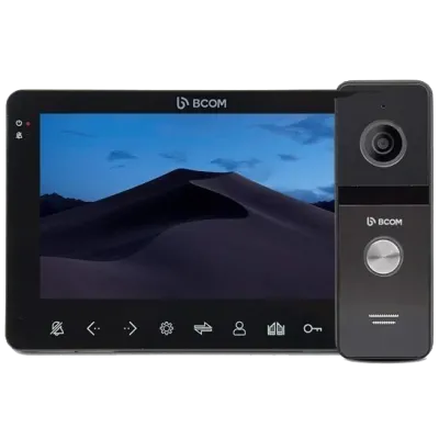 BCOM BD-780FHD Black Kit Комплект відеодомофона