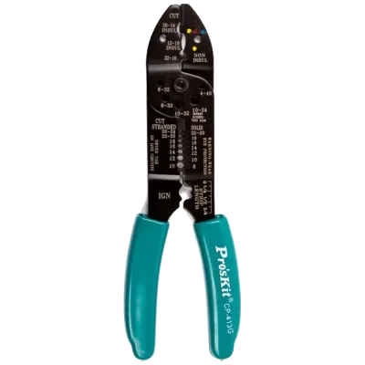 Pro'sKit CP-413G Інструмент для зачистки і ожиму кабелю