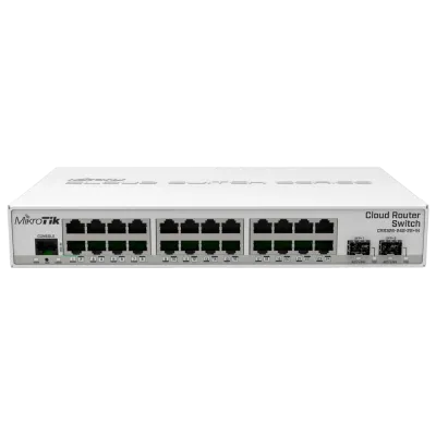 MikroTik 326-24G-2S+IN (CRS326-24G-2S+IN) Комутатор 24 порти керований