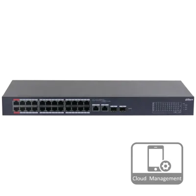 Dahua DH-CS4226-24ET-240 PoE Комутатор 28 портів керований