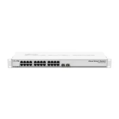 MikroTik CSS326-24G-2S+RM Комутатор 24 порти керований
