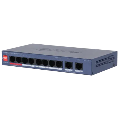 Dahua DH-CS4010-8GT-110-V2 PoE Комутатор 8 портів керований